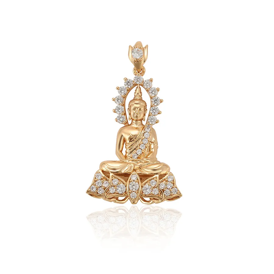 34295 xuping jewelry Fashion Mysterious Sacred Chinese Bodhisattva Buddha Diamond 18k Gold Plated Pendant
34295 xuping jewelry Fashion Mysterious Sacred Chinese Bodhisattva Buddha Diamond 18k Gold Plated Pendant