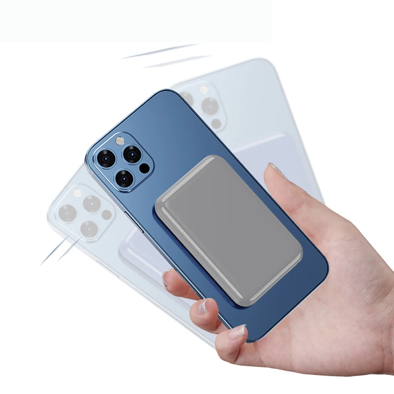 Mini Portable Fast Charging Wireless Power Bank Type-C Magnetic Wireless Power Bank for iPhone
Mini Portable Fast Charging Wireless Power Bank Type-C Magnetic Wireless Power Bank for iPhone