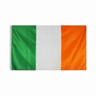 3x5 ft Country Flag Silk Screen Printing green white orange rti colour custom country northern irish ireland flags