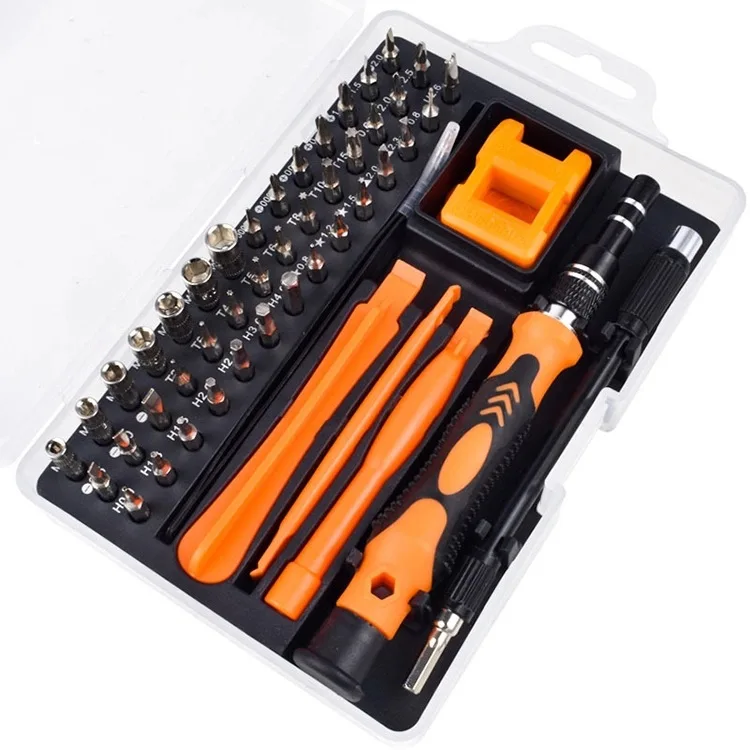 52 in 1 Precision Screwdriver Set Mini Screwdriver Set Magnetic Computer Repair Tool Kit Pc Screwdriver Set with Case