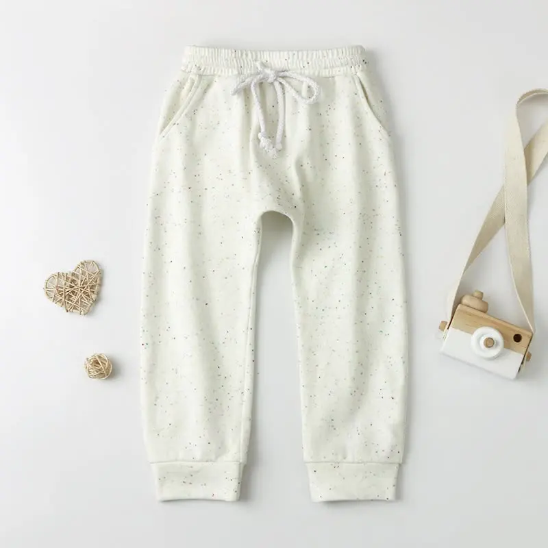 New Design Children Clothing Elastic Waist Baby Sweatpants Dot Pattern Cotton Fabric Unisex Baby Pants, Picture
New Design Children Clothing Elastic Waist Baby Sweatpants Dot Pattern Cotton Fabric Unisex Baby Pants, Picture