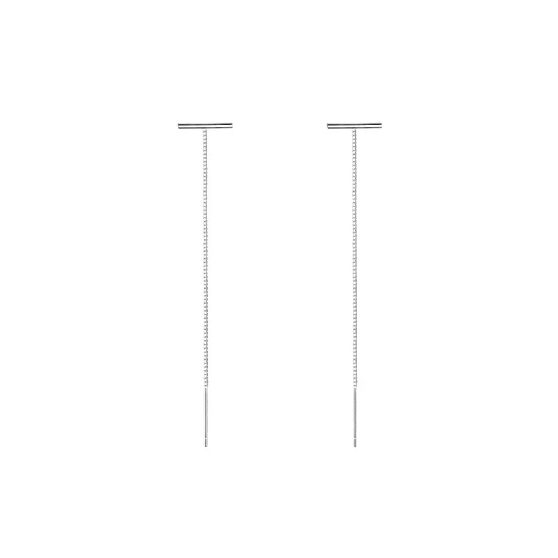 Most Popular Sterling Silver Long Style Earrings Simple Design Elegant Ear Stud, Picture
Most Popular Sterling Silver Long Style Earrings Simple Design Elegant Ear Stud, Picture
