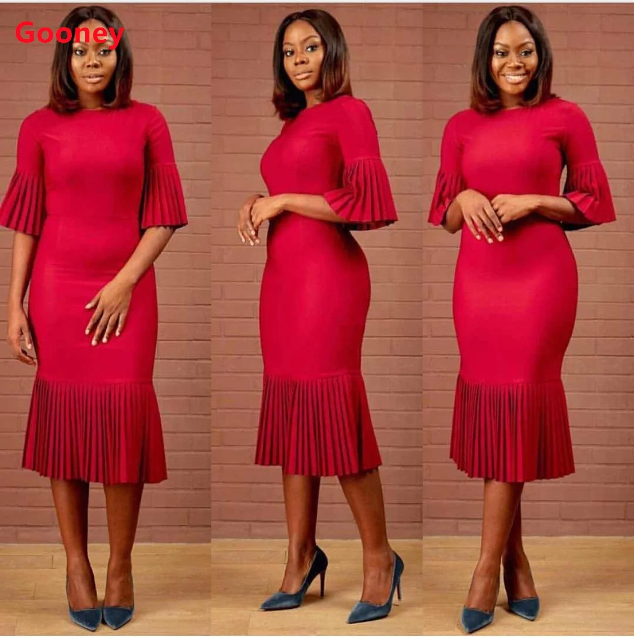 2021 amazon new arrive fashion woman casual dress short-sleeved o neck five pure colors pleated african for women dresses, Customized color
2021 amazon new arrive fashion woman casual dress short-sleeved o neck five pure colors pleated african for women dresses, Customized color