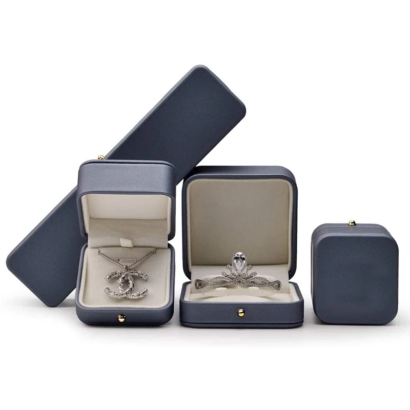 Custom Printed Jewelry Packaging Box With Velvet Inside Leather Jewelry Box Boxes, Customized
Custom Printed Jewelry Packaging Box With Velvet Inside Leather Jewelry Box Boxes, Customized