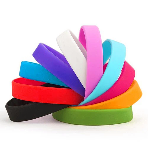 

new product high quality fashion wristbands custom silicon bracelet ,silicone wristband, rubber band, Customized color