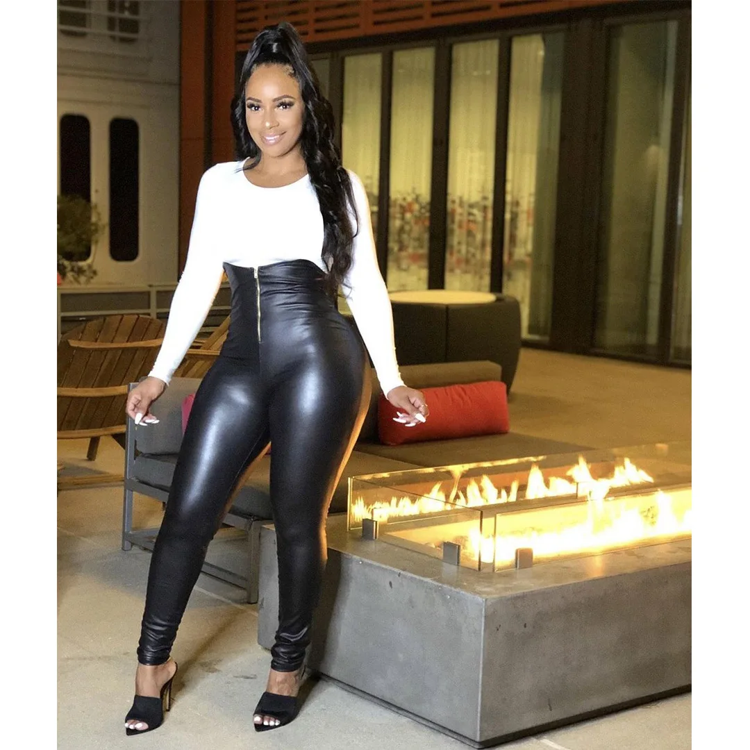 Women's High Waist Long Pants Fashionable Homme Pants High Waisted Tight Leather Pants Summer Clothing 2021
Women's High Waist Long Pants Fashionable Homme Pants High Waisted Tight Leather Pants Summer Clothing 2021