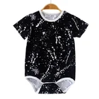 small batch custom boys boutique clothing manufacturers custom print cotton baby boy clothes knitted summer pj romper