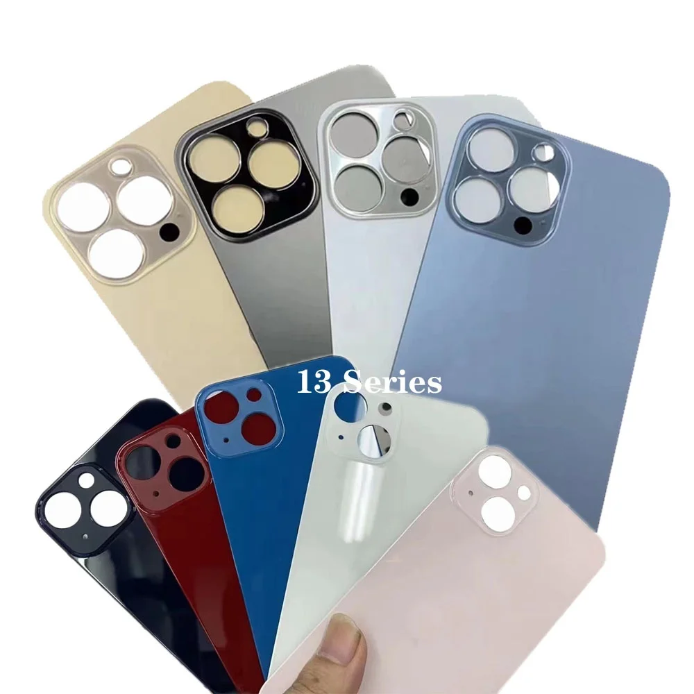 Back Glass Cover For iPhone 13 Back Housing Panel For Iphone 13 Pro 13 Pro Max 13 Mini Replacement With Big Hole Logo Sticker
Back Glass Cover For iPhone 13 Back Housing Panel For Iphone 13 Pro 13 Pro Max 13 Mini Replacement With Big Hole Logo Sticker