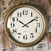 luxury Plastic rustic wall clocks large