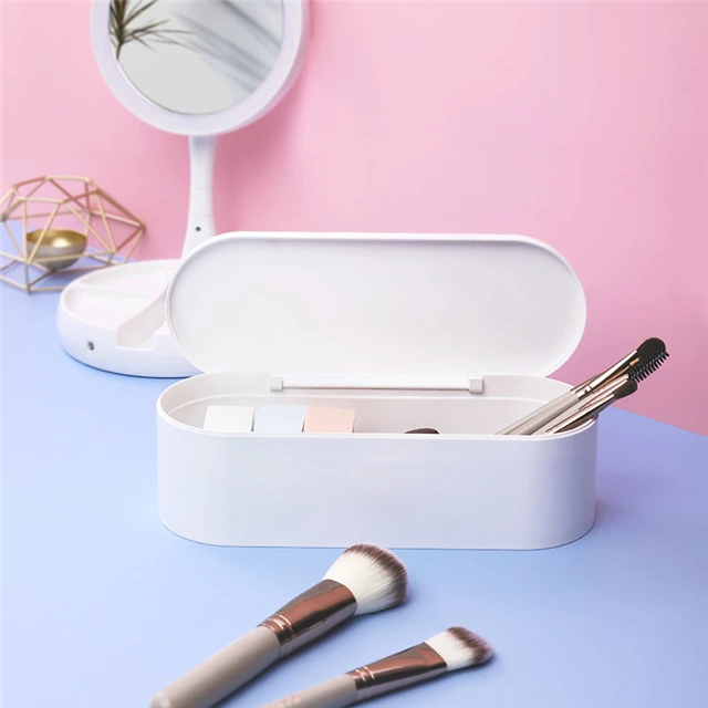 Simple Cosmetic Storage Box Dressing Table Dust Proof Organizers Household Storage Tools, As show
Simple Cosmetic Storage Box Dressing Table Dust Proof Organizers Household Storage Tools, As show