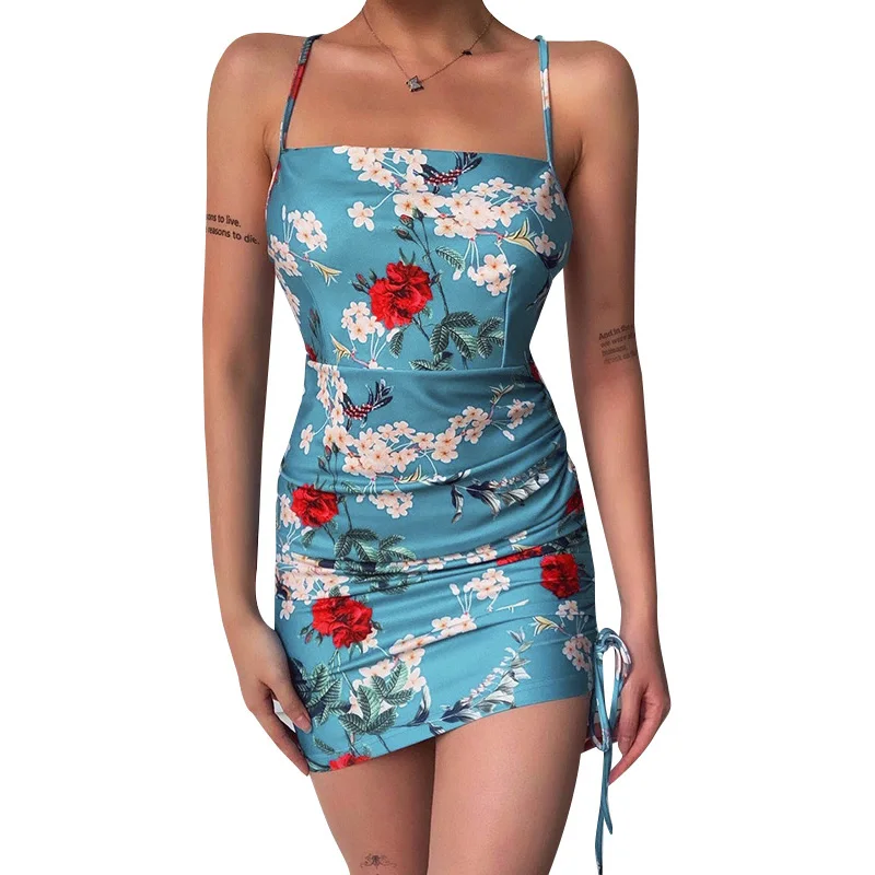 NEW-JOYS 2021 The new Flower dress Sexy backless The skirt with shoulder-straps Draw string lace-up dress
NEW-JOYS 2021 The new Flower dress Sexy backless The skirt with shoulder-straps Draw string lace-up dress