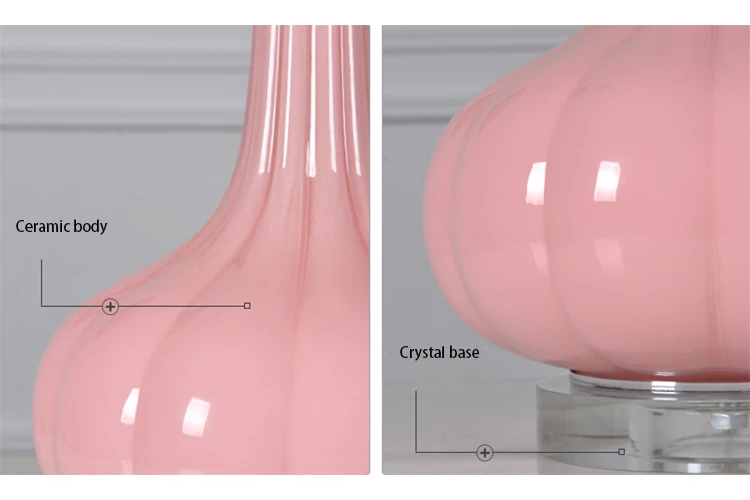 Antique home Decor Porcelain China Table Lamps Ceramics Base Desk Light