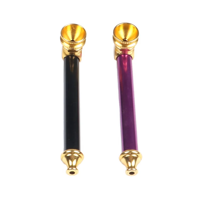 Tobacco rod Smoking Pipe 100mm Metal Portable Copper Pipe Tobacco Small Pipe Smoke Gifts