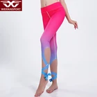 High waist sublimated sexy stirrup yoga pants dance