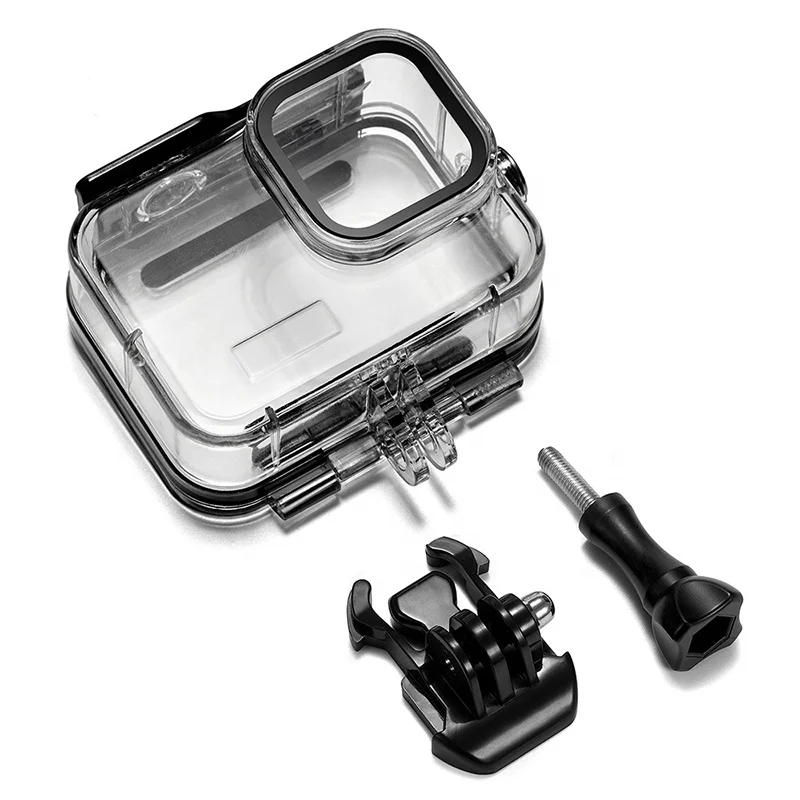 Junnx Housing Shell For GoPro HERO 9 Black Hard Protective Cage Case Underwater Waterproof Housing Accessories
Junnx Housing Shell For GoPro HERO 9 Black Hard Protective Cage Case Underwater Waterproof Housing Accessories