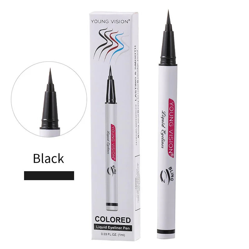 New Arrival Not Easy To Smudge 5 Colors Soft Brush Tip Waterproof Liquid Eyeliner Pen women Beauty Eye Makeup
New Arrival Not Easy To Smudge 5 Colors Soft Brush Tip Waterproof Liquid Eyeliner Pen women Beauty Eye Makeup