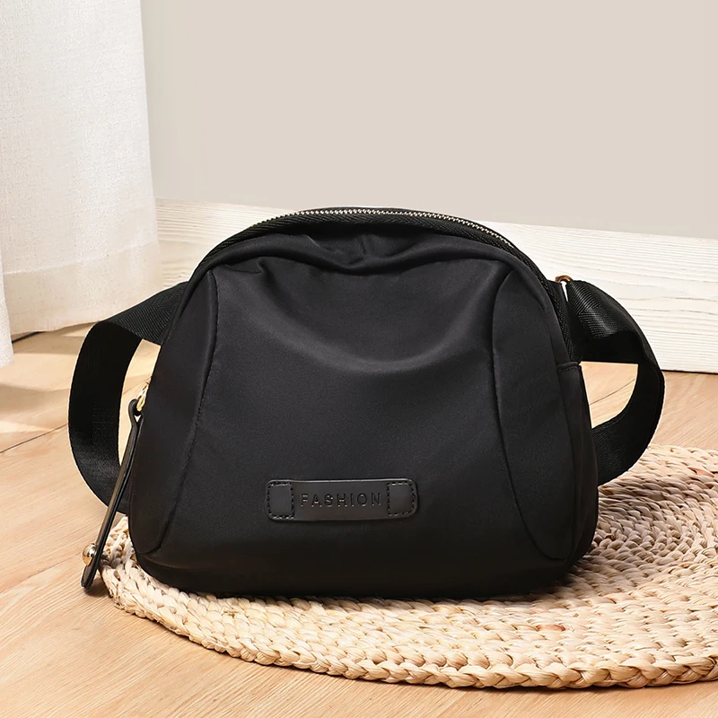 Factory Waterproof Shell Bags Oxford Fabric Black Shoulder Sling for Women Ladies Crossbody Bags
Factory Waterproof Shell Bags Oxford Fabric Black Shoulder Sling for Women Ladies Crossbody Bags