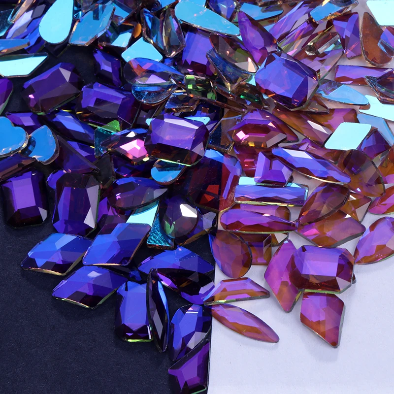 New purple 3d Nail Art Fancy Crystal Rhinestone Decoration Nail Stone Box Rhinestone nail Shaped Rhinestone, As show pictures
New purple 3d Nail Art Fancy Crystal Rhinestone Decoration Nail Stone Box Rhinestone nail Shaped Rhinestone, As show pictures