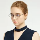 Good Selling Retro Anti Blue Light Lens Blocking Metal Round Frames Bluelight Filter Gaming Computer Eyeglasses