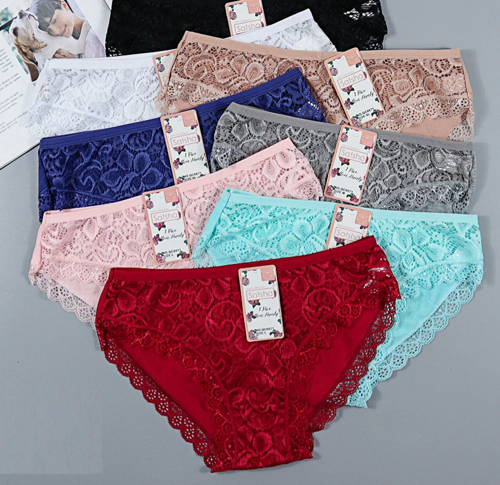 New Style Sexy Sustainable Breathable Lady Panty Quicky Dry Briefs Cotton Lace Women Underwear, Mix color
New Style Sexy Sustainable Breathable Lady Panty Quicky Dry Briefs Cotton Lace Women Underwear, Mix color
