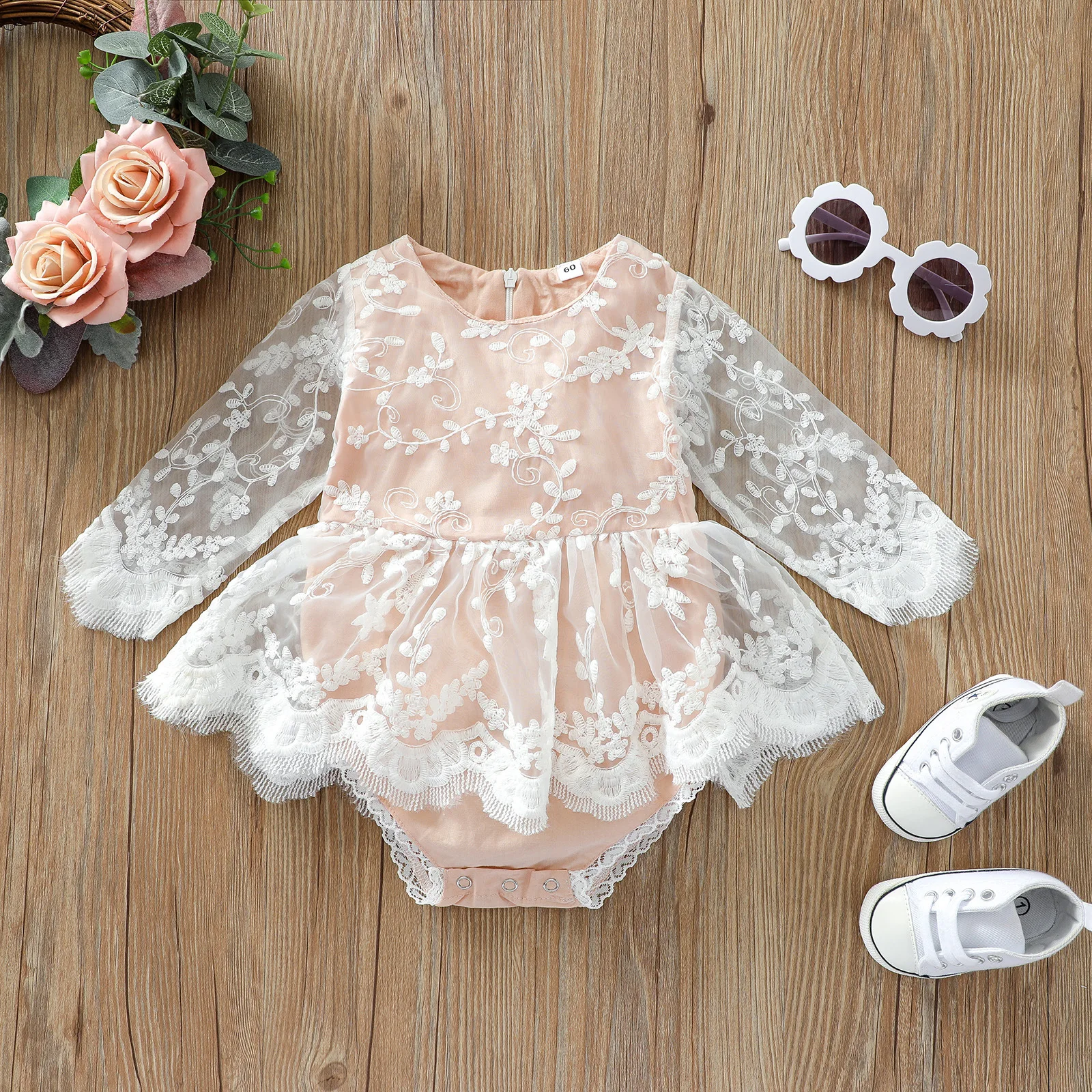 baby spring autumn lace sleeve romper girls flower printed pink jummpsuit bodysuit, As picture
baby spring autumn lace sleeve romper girls flower printed pink jummpsuit bodysuit, As picture