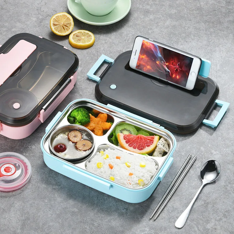 Lunch Boxes for Kids Kid Bento Box Stainless Steel School 304 Insulated Metal 4 Compartments Kitchen Food Shenzhen Multifunction, Blue / pink
Lunch Boxes for Kids Kid Bento Box Stainless Steel School 304 Insulated Metal 4 Compartments Kitchen Food Shenzhen Multifunction, Blue / pink