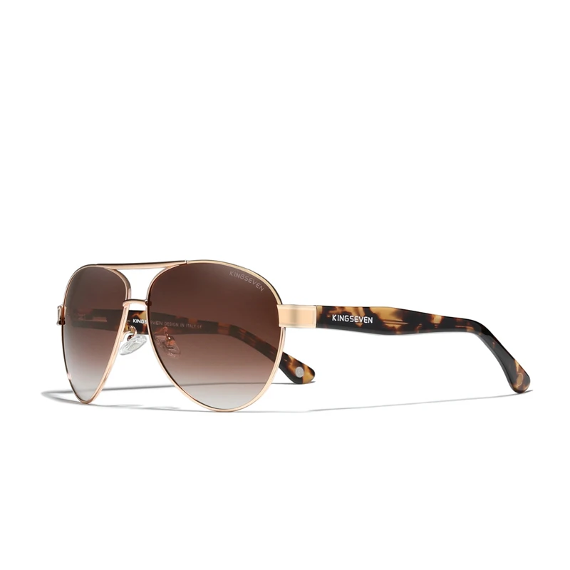 KINGSEVEN Glasses Men Debut Polarized Gradient Sun Glasses For Men Acetate Wire-Core Temples Pilot Eyewear Glasses Women 7777
KINGSEVEN Glasses Men Debut Polarized Gradient Sun Glasses For Men Acetate Wire-Core Temples Pilot Eyewear Glasses Women 7777