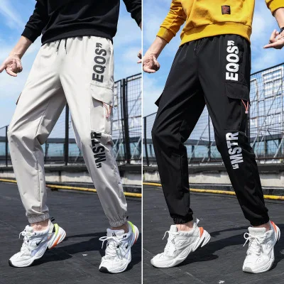 2020 Autumn Casual Cargo Pants Mens Loose Men'S Trousers Male Version Trend New Sports Jogger Pants Sweatpants, Black,grey
2020 Autumn Casual Cargo Pants Mens Loose Men'S Trousers Male Version Trend New Sports Jogger Pants Sweatpants, Black,grey