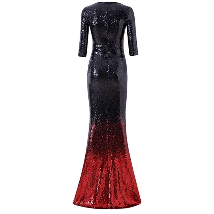 New Arrivals Elegant Long Slim Lady'S Evening Dress Gradient Sequin Party Gowns Evening Dresses, Customized color
New Arrivals Elegant Long Slim Lady'S Evening Dress Gradient Sequin Party Gowns Evening Dresses, Customized color