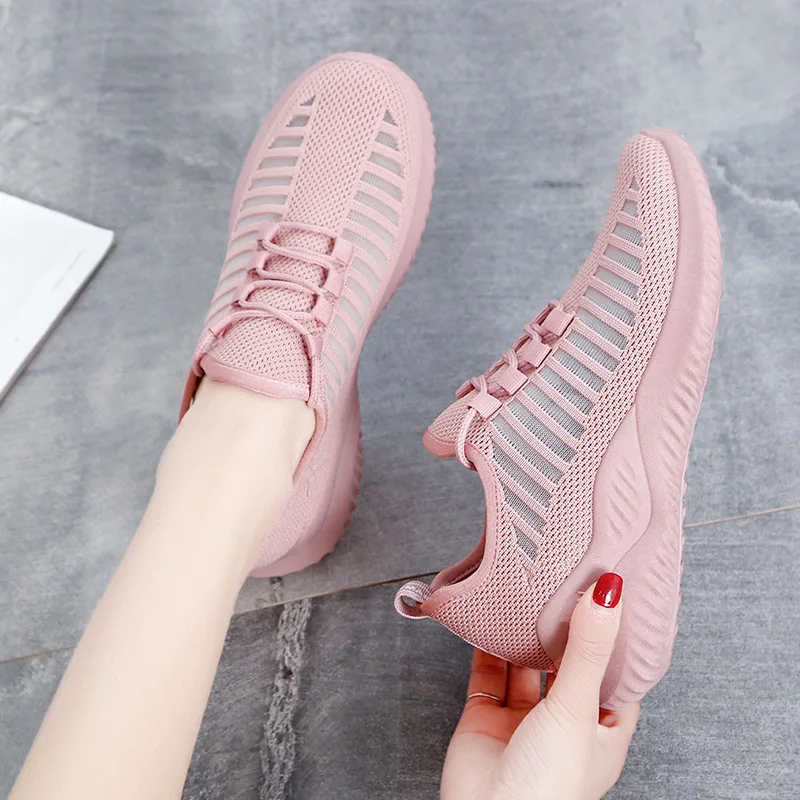 China factory hot sale footwear running lady sneakers new styles breathable outdoor women sports shoes, Black/white/pink
China factory hot sale footwear running lady sneakers new styles breathable outdoor women sports shoes, Black/white/pink