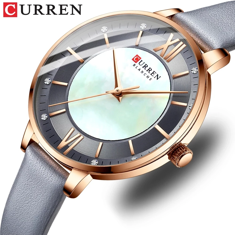 CURREN Watches for Women Stylish Luxury New Quartz Ladies Clock Elegant Classic Leather Female Wristwatches
CURREN Watches for Women Stylish Luxury New Quartz Ladies Clock Elegant Classic Leather Female Wristwatches