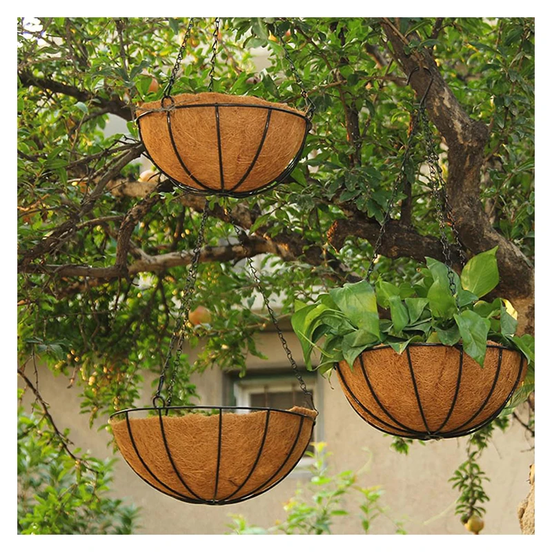 Wholesale indoor outdoor wall plant flower pot garden hanging baskets durable flower hanging baskets, As the picture
Wholesale indoor outdoor wall plant flower pot garden hanging baskets durable flower hanging baskets, As the picture