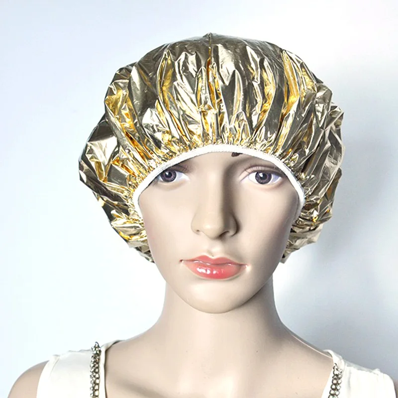 Aluminum Foil Deep Conditioning Caps Reusable Hair Processing Caps Hair Coloring Shower Caps for Home Salon Use
Aluminum Foil Deep Conditioning Caps Reusable Hair Processing Caps Hair Coloring Shower Caps for Home Salon Use