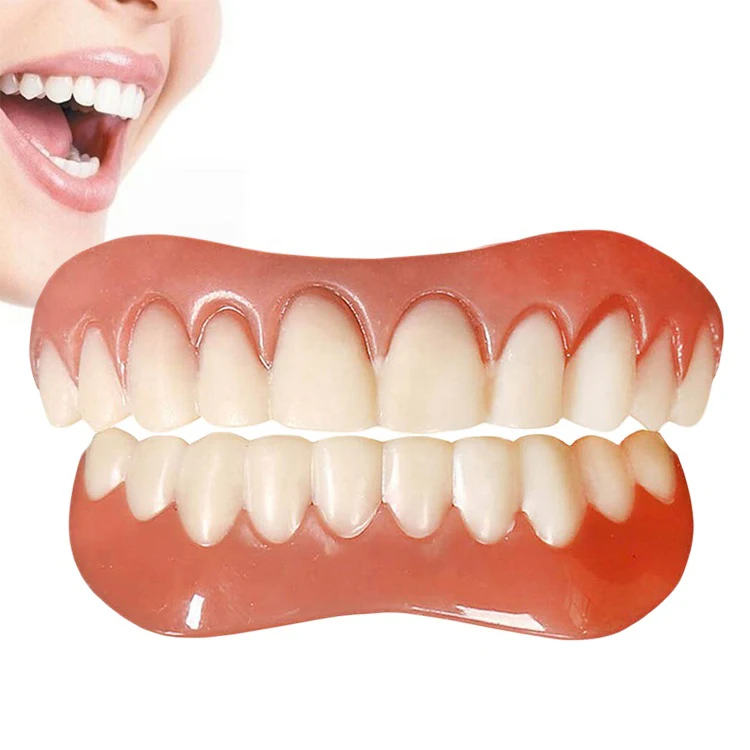 Perfect Smile Teeth Cover ,Comfort Fit Teeth Veneers ,Upper/ Lower Teeth Set, As shown the picture
Perfect Smile Teeth Cover ,Comfort Fit Teeth Veneers ,Upper/ Lower Teeth Set, As shown the picture