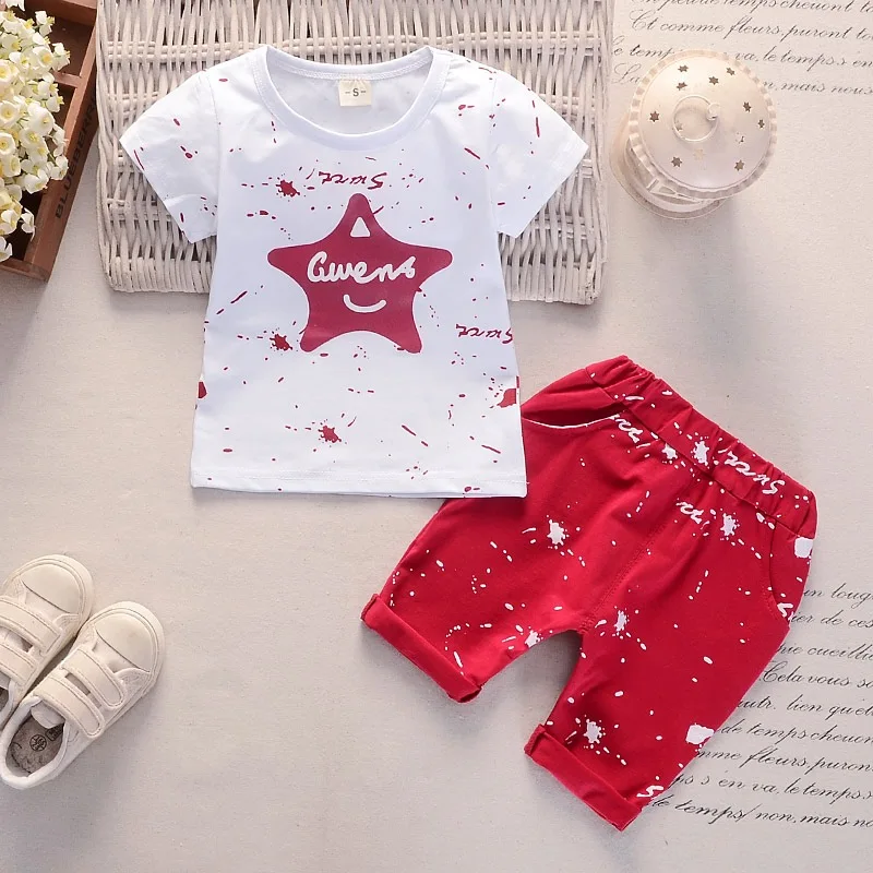 2022 Latest designs Casual baby long sleeve O-Neck t-shirt pants soft shell two pieces of cloths cute kids boys summer clothing, White/red
2022 Latest designs Casual baby long sleeve O-Neck t-shirt pants soft shell two pieces of cloths cute kids boys summer clothing, White/red