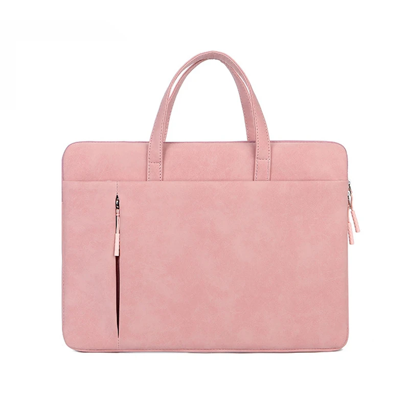 Cute Pink Girls Cheap Trolley leather Laptop Bags Case Hot Selling Waterproof PU Laptop Sleve Bag With Handle 14 Inch, Grey,blue,pink,or customized
Cute Pink Girls Cheap Trolley leather Laptop Bags Case Hot Selling Waterproof PU Laptop Sleve Bag With Handle 14 Inch, Grey,blue,pink,or customized