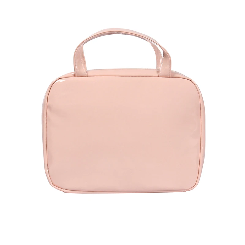High Quality Dual Zipper PU Leather Multi-Functional makeup bag hanging Portable Cosmetic Bag, Pink/customized
High Quality Dual Zipper PU Leather Multi-Functional makeup bag hanging Portable Cosmetic Bag, Pink/customized