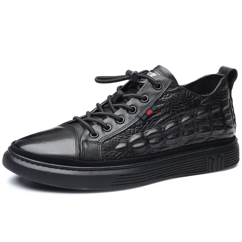 Fashion Alligator Pattern boots Rubber Cow Genuine Leather Other Dress Shoes for Man
Fashion Alligator Pattern boots Rubber Cow Genuine Leather Other Dress Shoes for Man