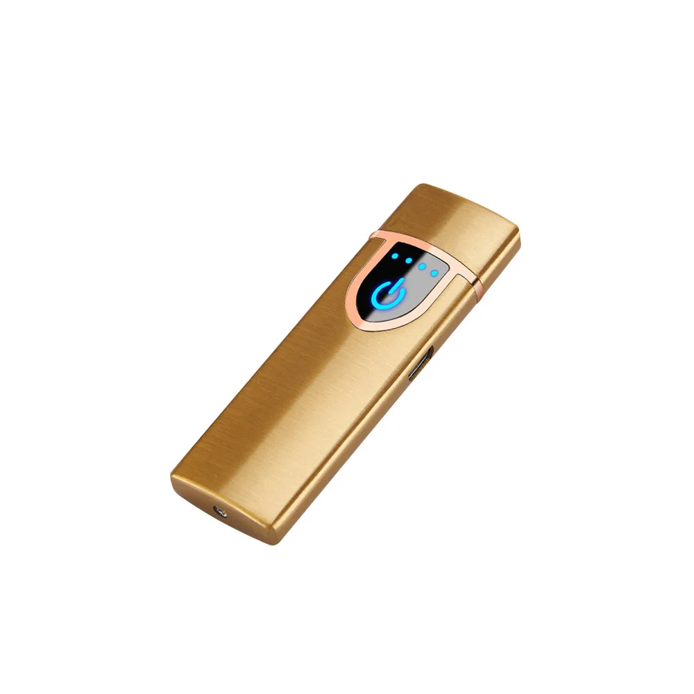 Hot selling Electronic New Arrival Cheapest USB Recharged Lighter With Logo Customized Electric Lighter for mean for women, Black/golden/silver/blue/purple/red
Hot selling Electronic New Arrival Cheapest USB Recharged Lighter With Logo Customized Electric Lighter for mean for women, Black/golden/silver/blue/purple/red