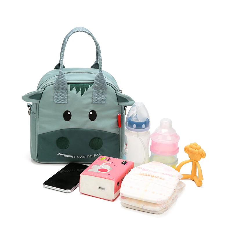 Top selling new design cartoon pattern cute mini waterproof mummy diaper bags, As picture
Top selling new design cartoon pattern cute mini waterproof mummy diaper bags, As picture