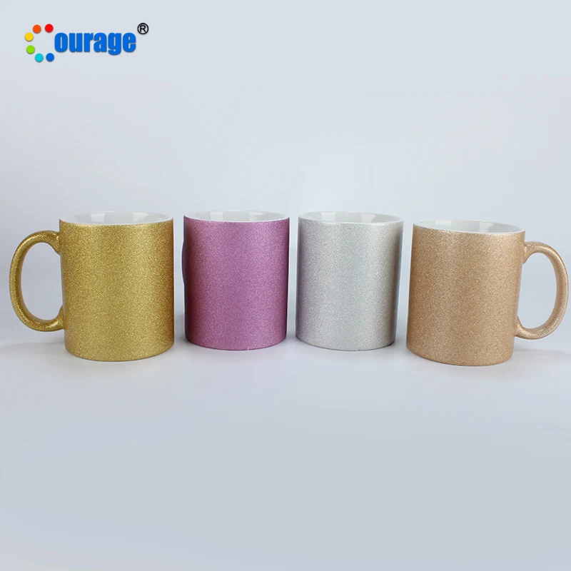 Factory Wholesale Sublimation Customized Porcelain Glitter Mug, Gold,silver,pink,rose gold
Factory Wholesale Sublimation Customized Porcelain Glitter Mug, Gold,silver,pink,rose gold