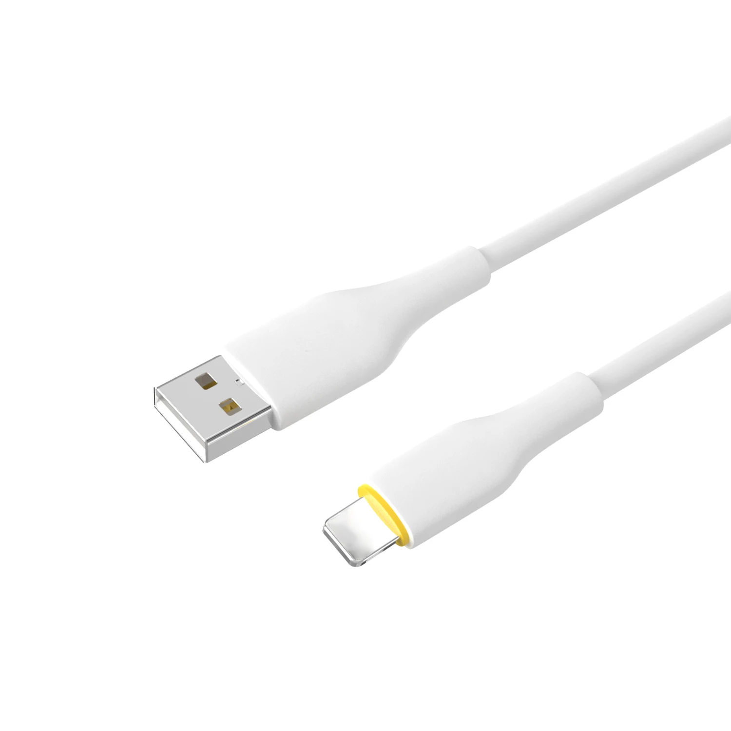 New design 2.4A PVC Usb A to Lighting Quick Charging cable for iPhone 12 13 Fast Charger, White 
New design 2.4A PVC Usb A to Lighting Quick Charging cable for iPhone 12 13 Fast Charger, White