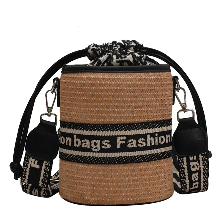 Wholesale women's handbags 2021 new fashion bucket bag printed scarf cross-body bag basket woven bag, Customizable
Wholesale women's handbags 2021 new fashion bucket bag printed scarf cross-body bag basket woven bag, Customizable