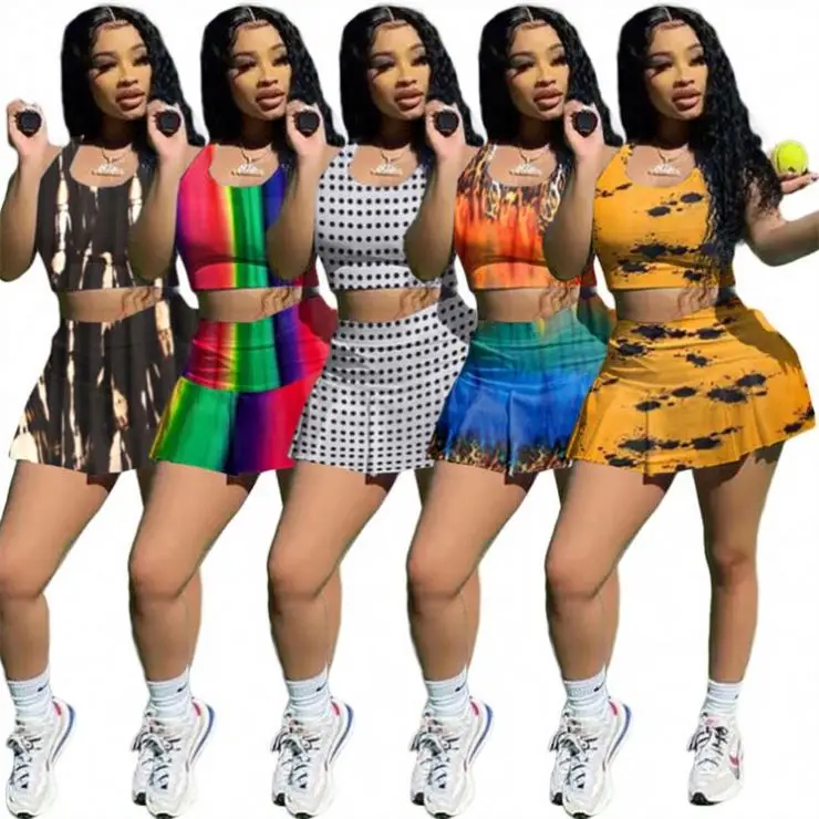 TINA New Arrival Women Sports Breathable Two Piece Skirt Sets 2021 Outfits 2 Piece Summer Sets
TINA New Arrival Women Sports Breathable Two Piece Skirt Sets 2021 Outfits 2 Piece Summer Sets