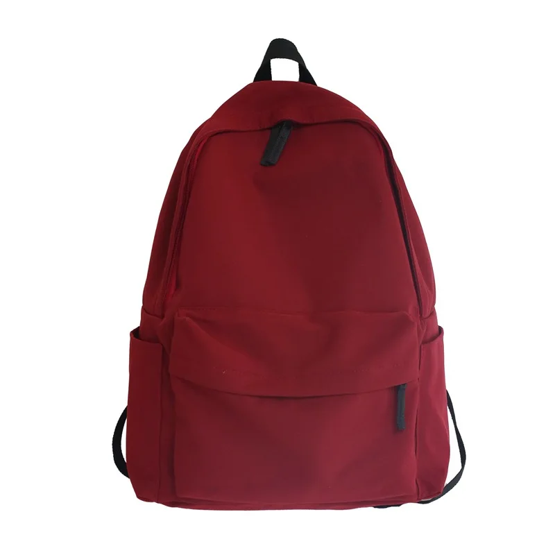 Trendy Multifunctional Outdoor Sports Student Large Capacity Leisure Simple Pure Color Girl School Bag Nylon Backpack, White/burgundy/blue/black
Trendy Multifunctional Outdoor Sports Student Large Capacity Leisure Simple Pure Color Girl School Bag Nylon Backpack, White/burgundy/blue/black