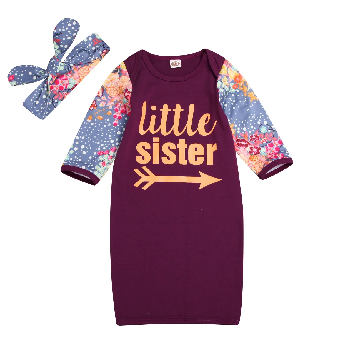 Custom Girls Letter & Pattern Graphic Night Dress Cartoon Long Sleeve Sleepshirts, Purple or customized color
Custom Girls Letter & Pattern Graphic Night Dress Cartoon Long Sleeve Sleepshirts, Purple or customized color
