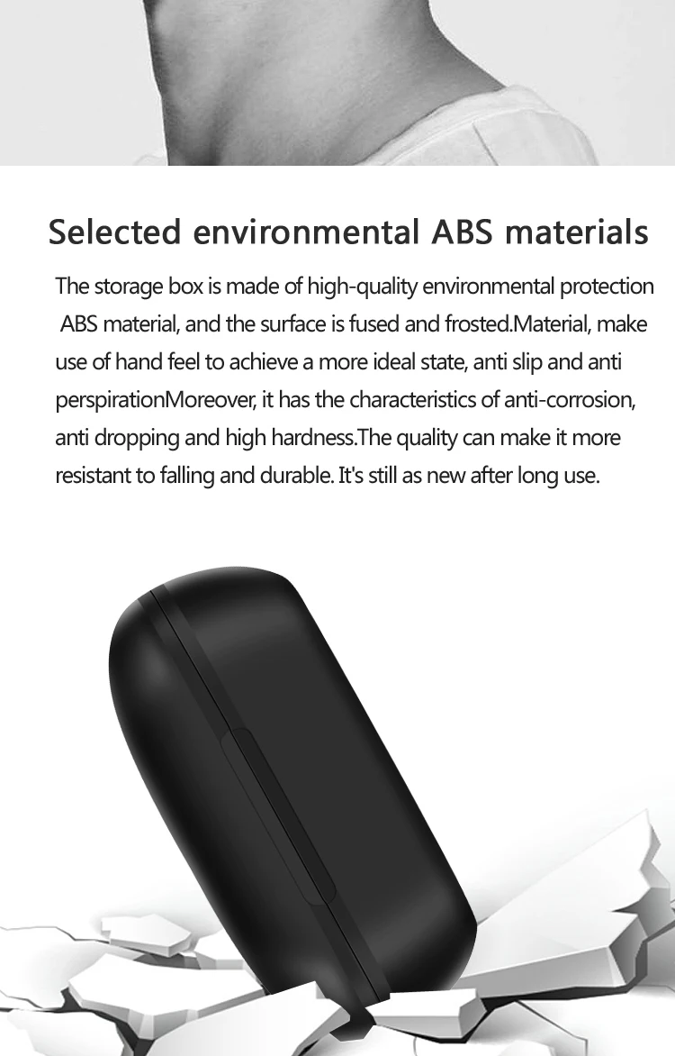A6X Wireless Earbuds Bluetooth 5.0 Headset VS Haylou GT1 18H Playtime Zero Pressure Wearing One-Step Pairing with Touch-Control - ANKUX.COM