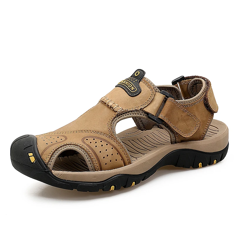 Men's Summer Soft Sandals Comfortable Men Shoes Genuine Leather Sandals Big Size Soft Outdoor Men Roman Sandals
Men's Summer Soft Sandals Comfortable Men Shoes Genuine Leather Sandals Big Size Soft Outdoor Men Roman Sandals