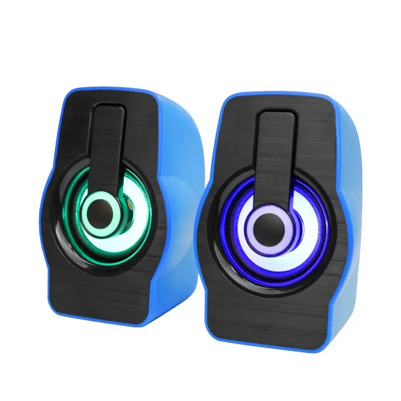 FT-185 Desktop 2.0 Notebook Mini Audio USB Active Colorful Home Desktop Computer Small Speaker with Lights
FT-185 Desktop 2.0 Notebook Mini Audio USB Active Colorful Home Desktop Computer Small Speaker with Lights