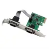 PCI-E PCI to Dual Serial DB9 RS232 Express Serial Controller Adapter Card 2-Port